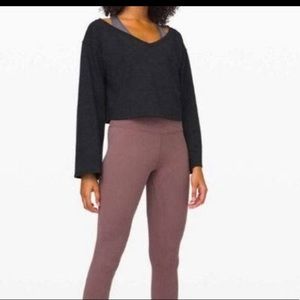 Charcoal Lululemon Show Your Depth Top